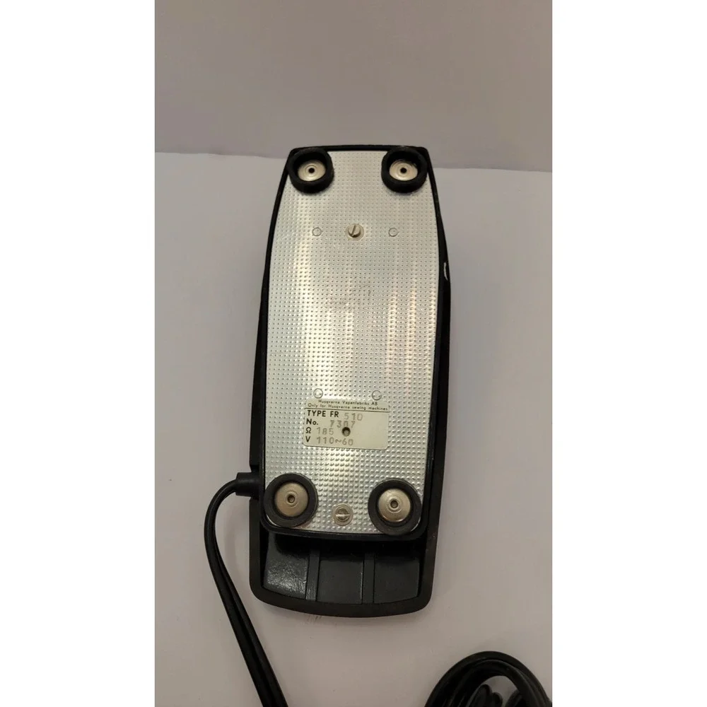 Vintage Husqvarna Viking FR 510 Sewing Machine Foot Pedal Controller Sweden